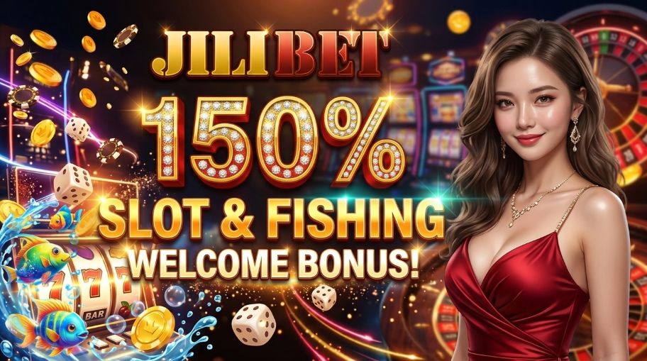 150% Slot and Fishing Welcome Bonus